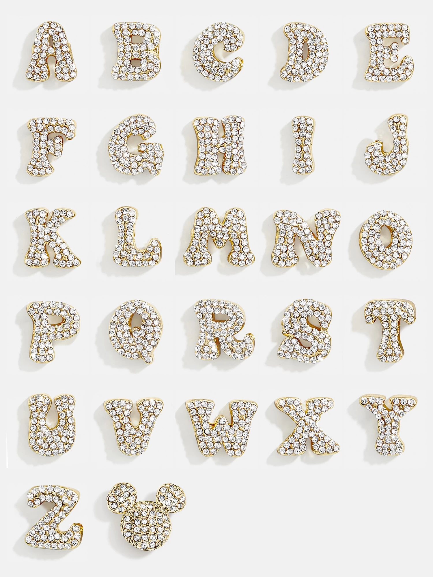 Mickey Mouse Disney Custom Slider Bracelet - Gold/Pavé 7 Mickey Mouse Disney Custom Slider Bracelet - Gold/Pavé - Image 5