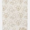 Mickey Mouse Disney Outline Custom Blanket - Natural / Beige