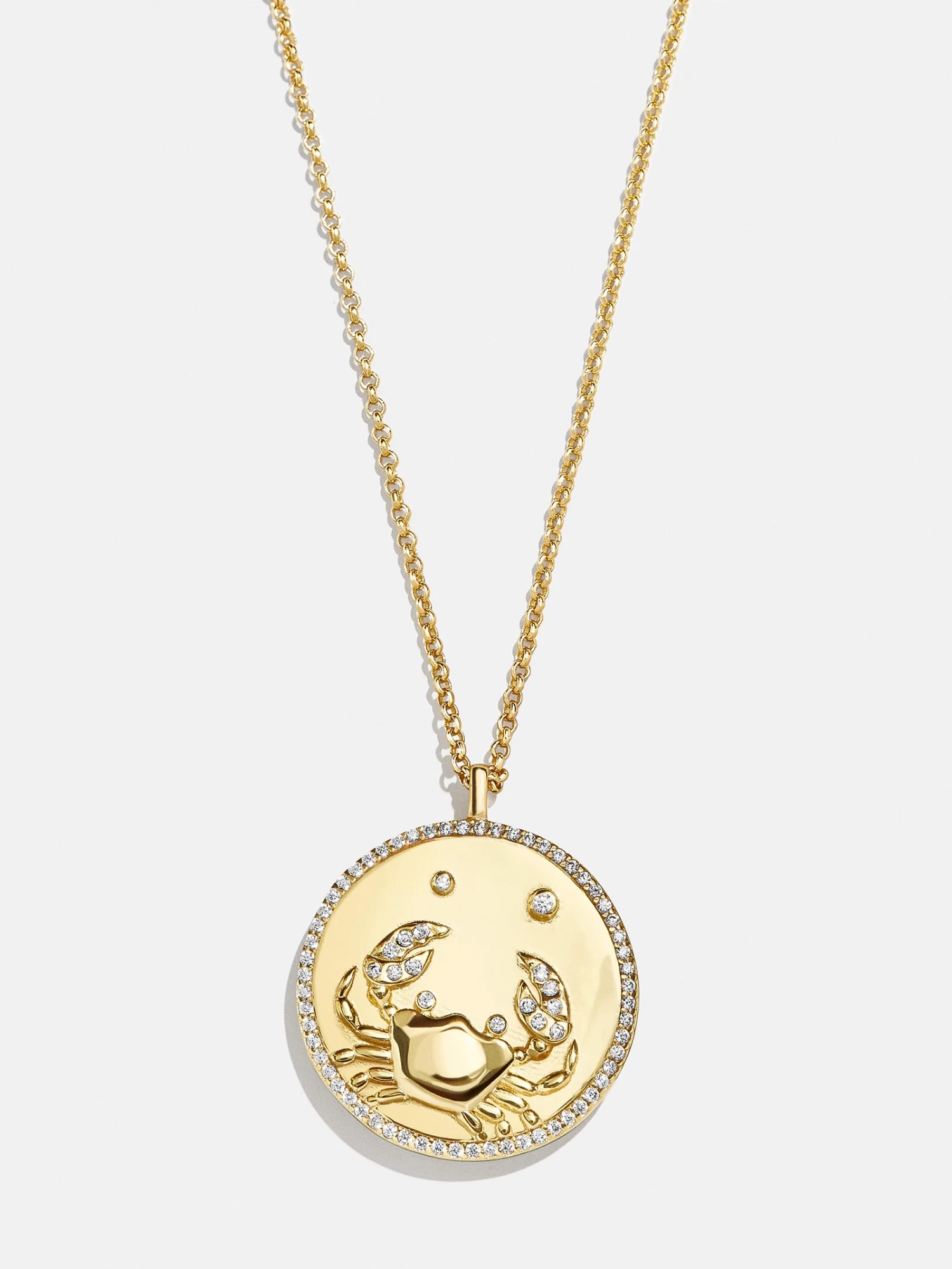 Zodiac 18K Gold Medallion Necklace 19 Zodiac 18K Gold Medallion Necklace - Image 17