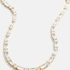 Kerri 18K Gold Adjustable Tennis Necklace - Clear/Gold -Baublebar 103058 G 02 80a9bcae 6a86 42cf ae77 af50e5da73f0