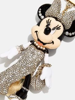 Minnie Mouse Disney Bag Charm - Black Tie -Baublebar 103094 G 02