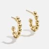 Sloane 18K Gold Earrings - Gold 1 Sloane 18K Gold Earrings - Gold -Baublebar 103559 G 01