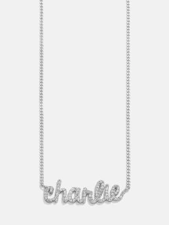 Pavé Custom Nameplate Necklace - Large -Baublebar 103579 G 01 f6d51041 aa05 497c 9f52 9065104f7146