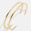 Meredith Cuff Bracelet Set - Gold 1 Meredith Cuff Bracelet Set - Gold -Baublebar 103834 G 01