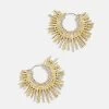 Jaskamal Earrings - Large Pavé/Gold -Baublebar 103863 G 01