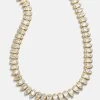 Julia 18K Gold Adjustable Tennis Necklace - Clear/Gold -Baublebar 103876 G 02 b721be9b aefa 47ce 9516 59c28f34a241