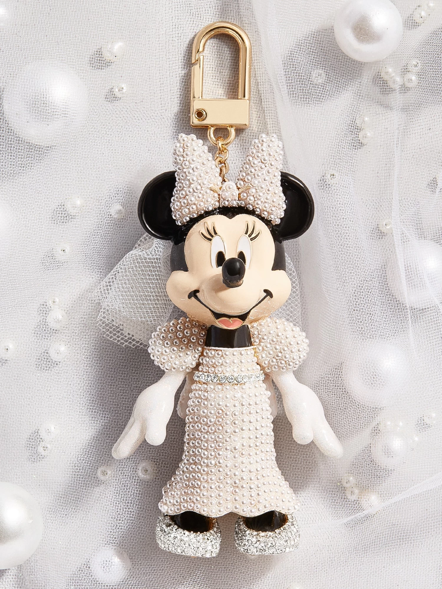 Minnie Mouse Disney Bag Charm - Minnie Bride 3 Minnie Mouse Disney Bag Charm - Minnie Bride