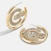 MLB Gold Logo Hoops - Chicago Cubs