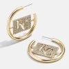 MLB Gold Logo Hoops - Kansas City Royals -Baublebar 104395 G 01