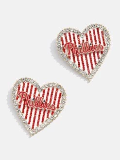 MLB Statement Stud Earrings - Philadelphia Phillies