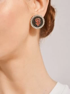 MLB Statement Stud Earrings - San Francisco Giants -Baublebar 104405 m