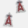 MLB Statement Stud Earrings - Los Angeles Angels