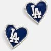 MLB Statement Stud Earrings - Los Angeles Dodgers -Baublebar 104407 G 01