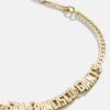 MLB Gold Curb Chain Bracelet - San Francisco Giants -Baublebar 104419 G 01
