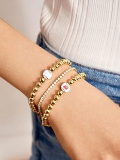 MLB Gold Pisa Bracelet - St. Louis Cardinals -Baublebar 104460 m