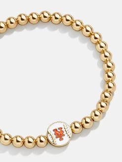 MLB Gold Pisa Bracelet - New York Mets