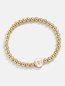 MLB Gold Pisa Bracelet - San Francisco Giants -Baublebar 104464 G 02