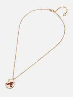 MLB Gold Baseball Charm Necklace - Atlanta Braves -Baublebar 104480 G 02