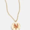 MLB Gold Baseball Charm Necklace - New York Mets