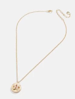 MLB Gold Baseball Charm Necklace - Houston Astros -Baublebar 104487 G 02