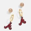 MLB Earring Set - Atlanta Braves 2 MLB Earring Set - Atlanta Braves -Baublebar 104521 G 01