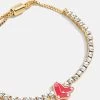 MLB Gold Tennis Bracelet - Boston Red Sox -Baublebar 104869 G 01
