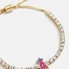 MLB Gold Tennis Bracelet - Los Angeles Angels