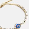 MLB Gold Tennis Bracelet - New York Mets -Baublebar 104879 G 01