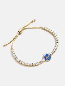 MLB Gold Tennis Bracelet - New York Mets -Baublebar 104879 G 02