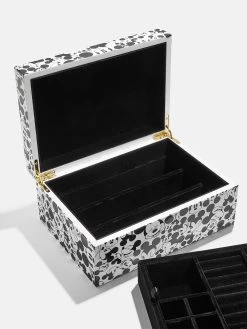 Mickey Mouse Disney Jewelry Lacquer Box - Black/White -Baublebar 105329 G 04