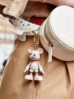 Mickey Mouse Disney Bag Charm - Neutral Colorblock -Baublebar 105331 m