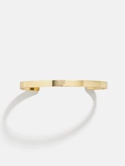 Initial Cuff Bracelet - Gold Letter 29 Initial Cuff Bracelet - Gold Letter -Baublebar 105622 G F