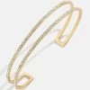 Val Cuff Bracelet - Clear 2 Val Cuff Bracelet - Clear -Baublebar 105642 G 01