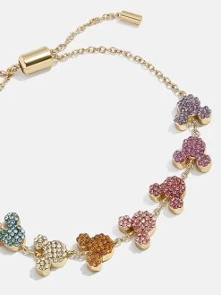 Mickey Mouse Disney Pavé Pull-Tie Bracelet -Baublebar 105921 G 01
