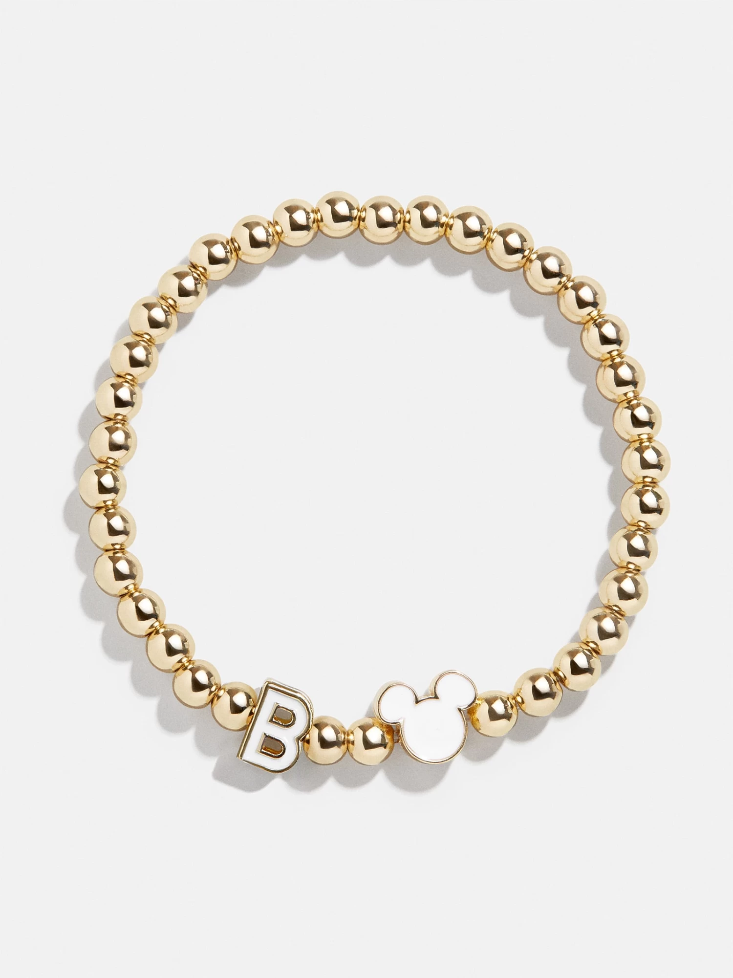 Mickey Mouse Disney Initial Pisa Bracelet - White 6 Mickey Mouse Disney Initial Pisa Bracelet - White - Image 4