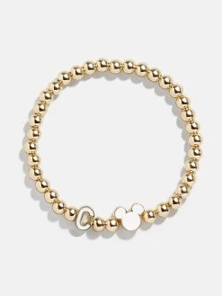 Mickey Mouse Disney Initial Pisa Bracelet - White 26 Mickey Mouse Disney Initial Pisa Bracelet - White -Baublebar 105930 G C