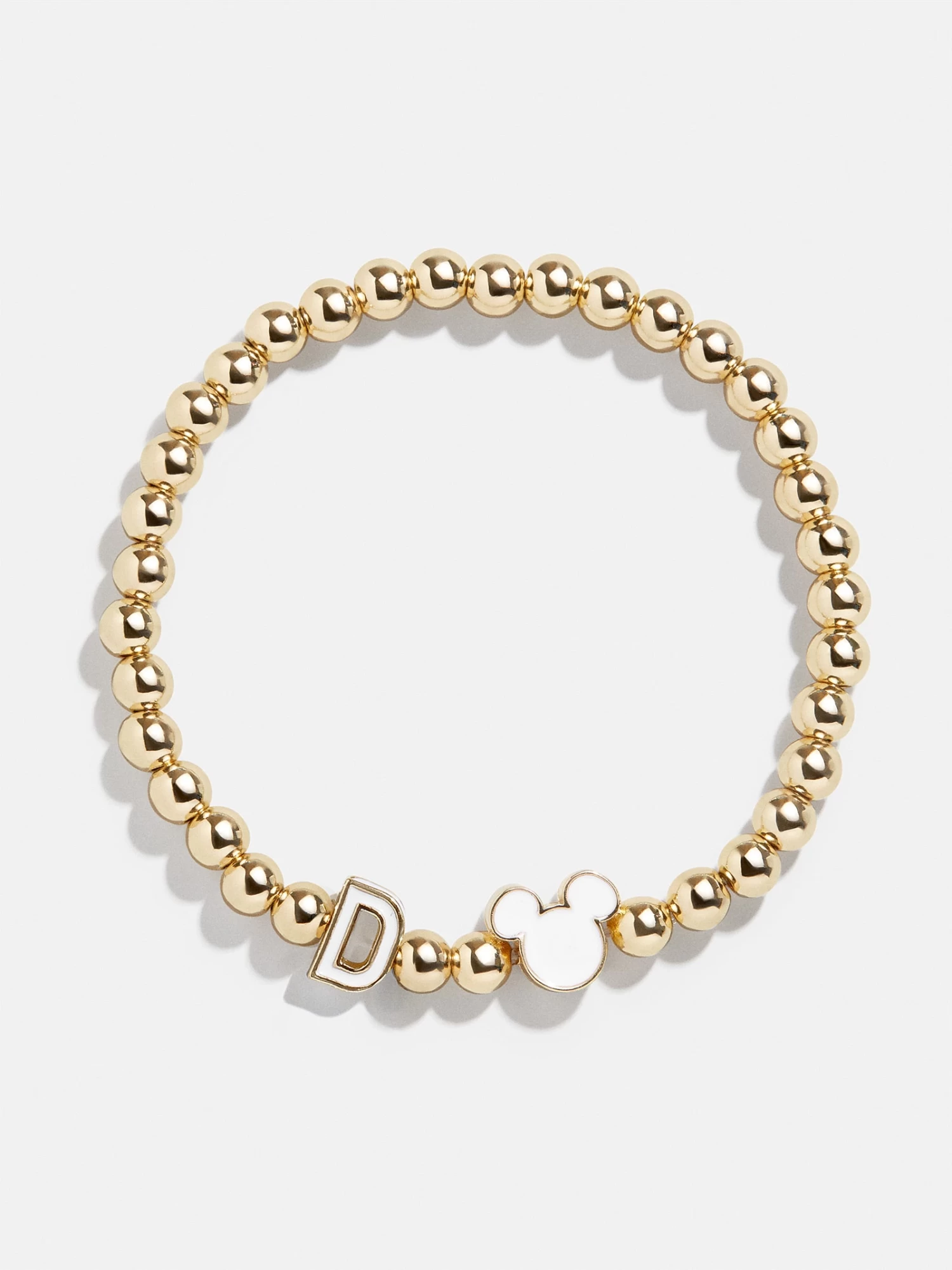 Mickey Mouse Disney Initial Pisa Bracelet - White 8 Mickey Mouse Disney Initial Pisa Bracelet - White - Image 6