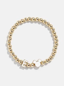 Mickey Mouse Disney Initial Pisa Bracelet - White 28 Mickey Mouse Disney Initial Pisa Bracelet - White -Baublebar 105930 G E
