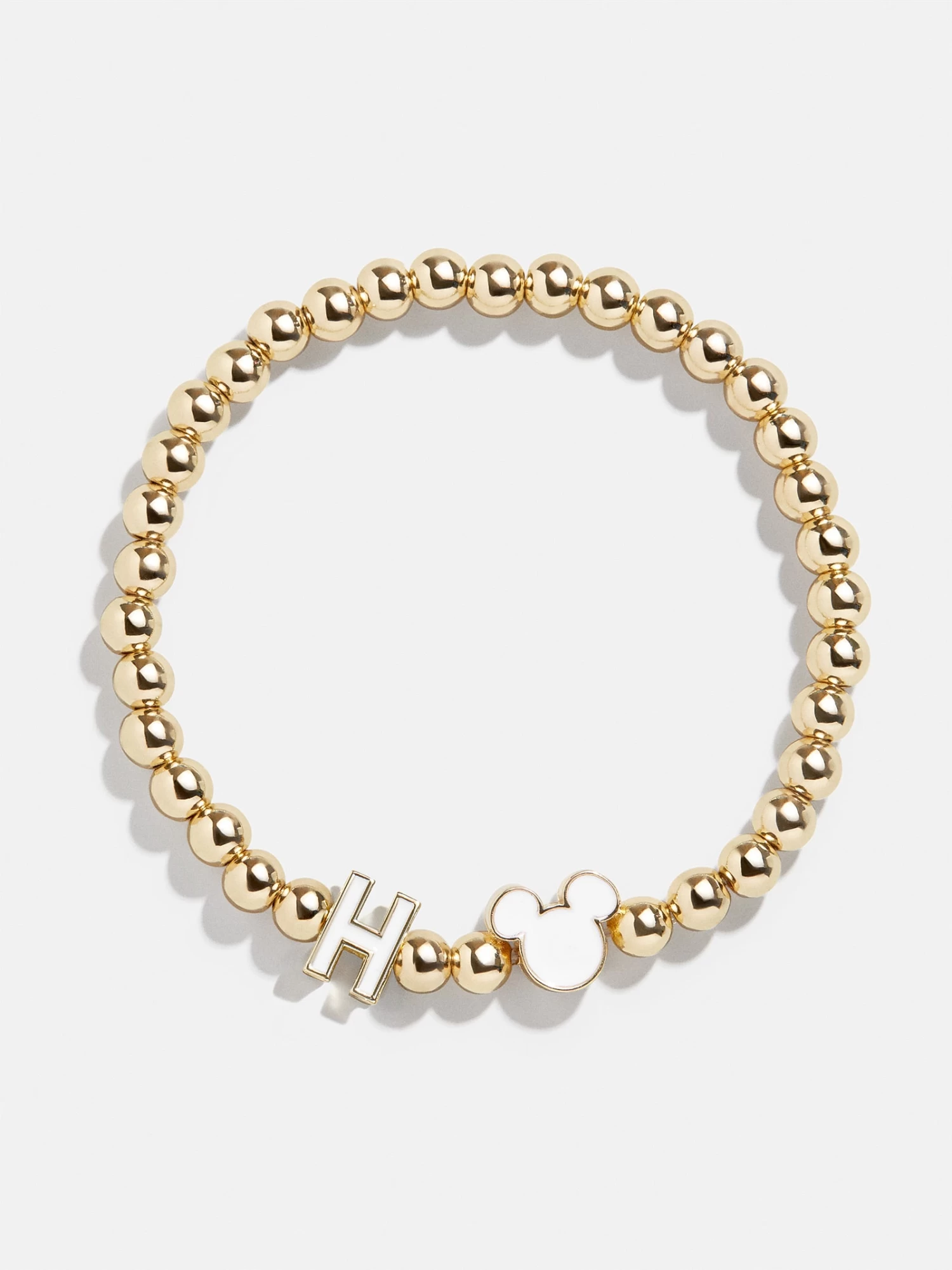 Mickey Mouse Disney Initial Pisa Bracelet - White 11 Mickey Mouse Disney Initial Pisa Bracelet - White - Image 9