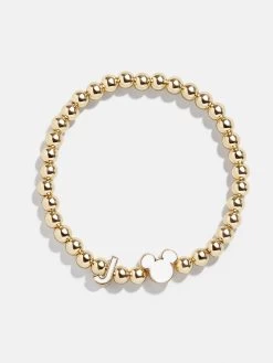 Mickey Mouse Disney Initial Pisa Bracelet - White 32 Mickey Mouse Disney Initial Pisa Bracelet - White -Baublebar 105930 G J