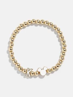Mickey Mouse Disney Initial Pisa Bracelet - White 33 Mickey Mouse Disney Initial Pisa Bracelet - White -Baublebar 105930 G K