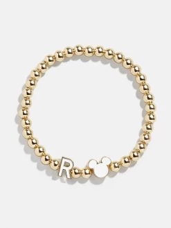 Mickey Mouse Disney Initial Pisa Bracelet - White 40 Mickey Mouse Disney Initial Pisa Bracelet - White -Baublebar 105930 G R