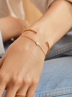 18K Gold Hamsa Bracelet - Gold Hamsa -Baublebar 106477 m