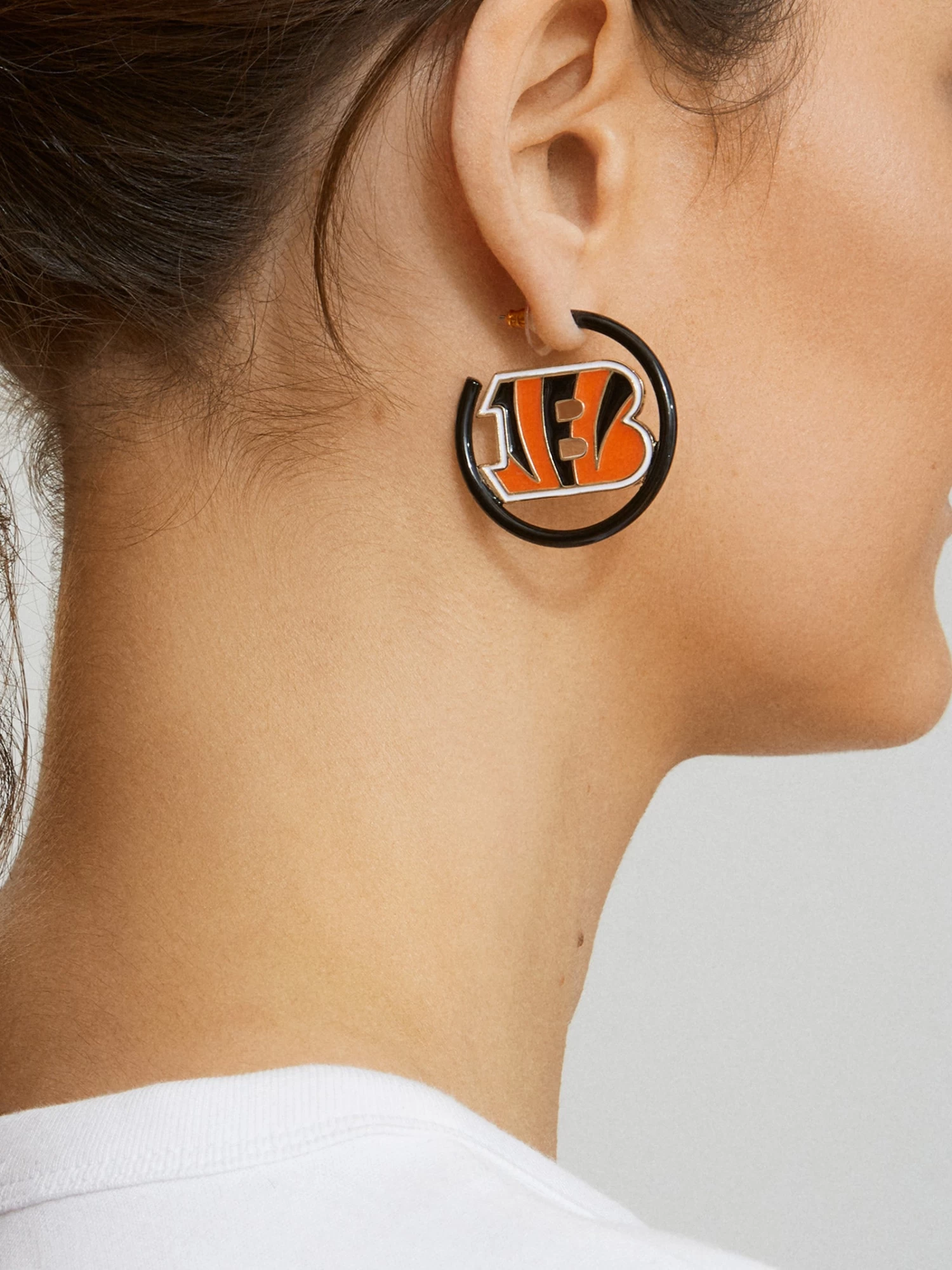 Cincinnati Bengals NFL Logo Hoops - Cincinnati Bengals 4 Cincinnati Bengals NFL Logo Hoops - Cincinnati Bengals - Image 2