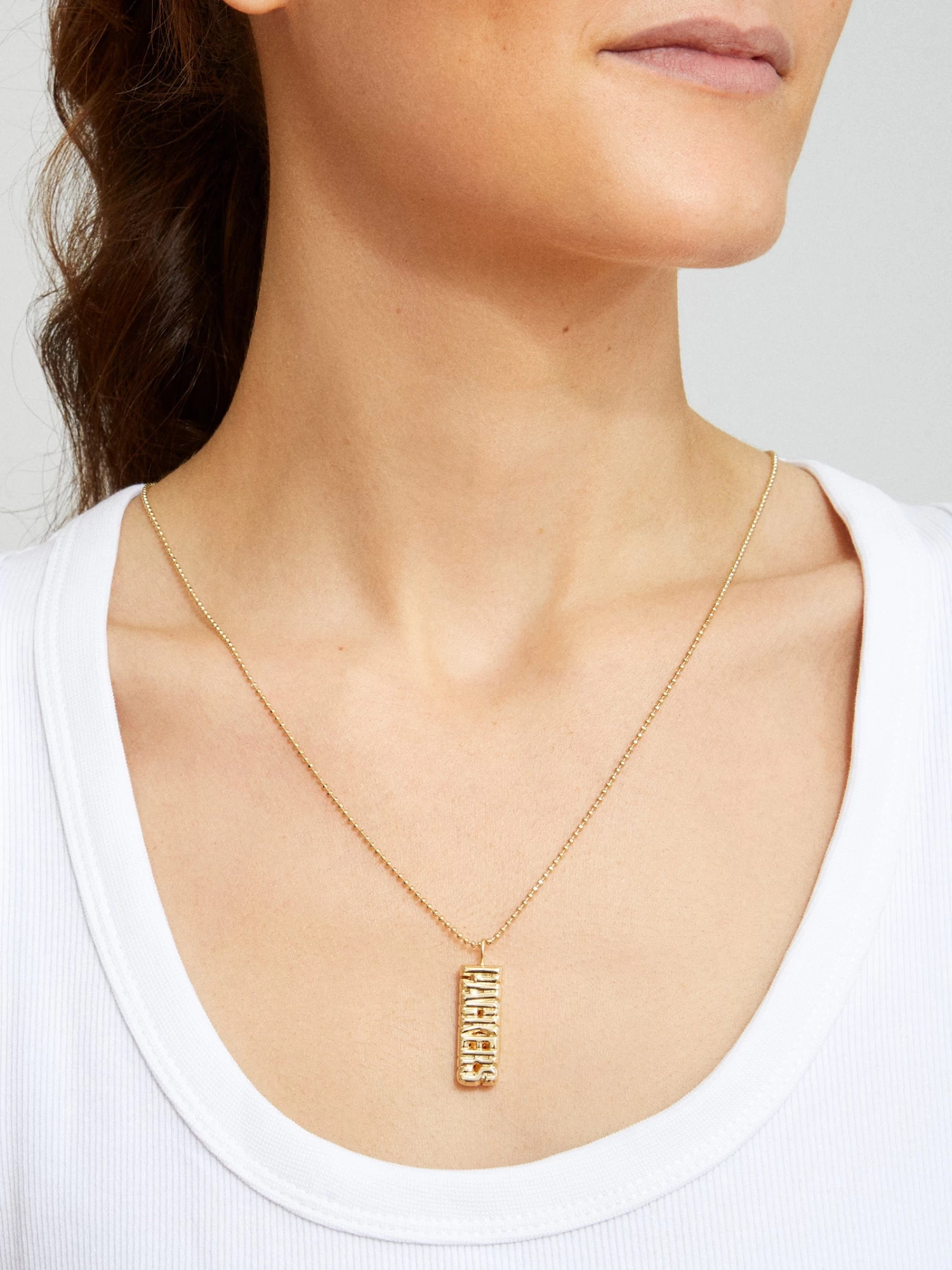 Green Bay Packers NFL Charm Necklace - Green Bay Packers 4 Green Bay Packers NFL Charm Necklace - Green Bay Packers - Image 2