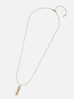 New Orleans Saints NFL Charm Necklace - New Orleans Saints -Baublebar 108046 G 02