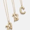 Bubble Script Initial Necklace - Gold 1 Bubble Script Initial Necklace - Gold -Baublebar 108455 G 01 e2254c58 45a2 45d7 971c 29464982d7b5