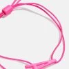 East West Initial Cord Bracelet - Hot Pink 2 East West Initial Cord Bracelet - Hot Pink -Baublebar 108559 G 01
