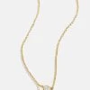 Yolanda 18K Gold Necklace - Clear/Gold -Baublebar 108707 G 01