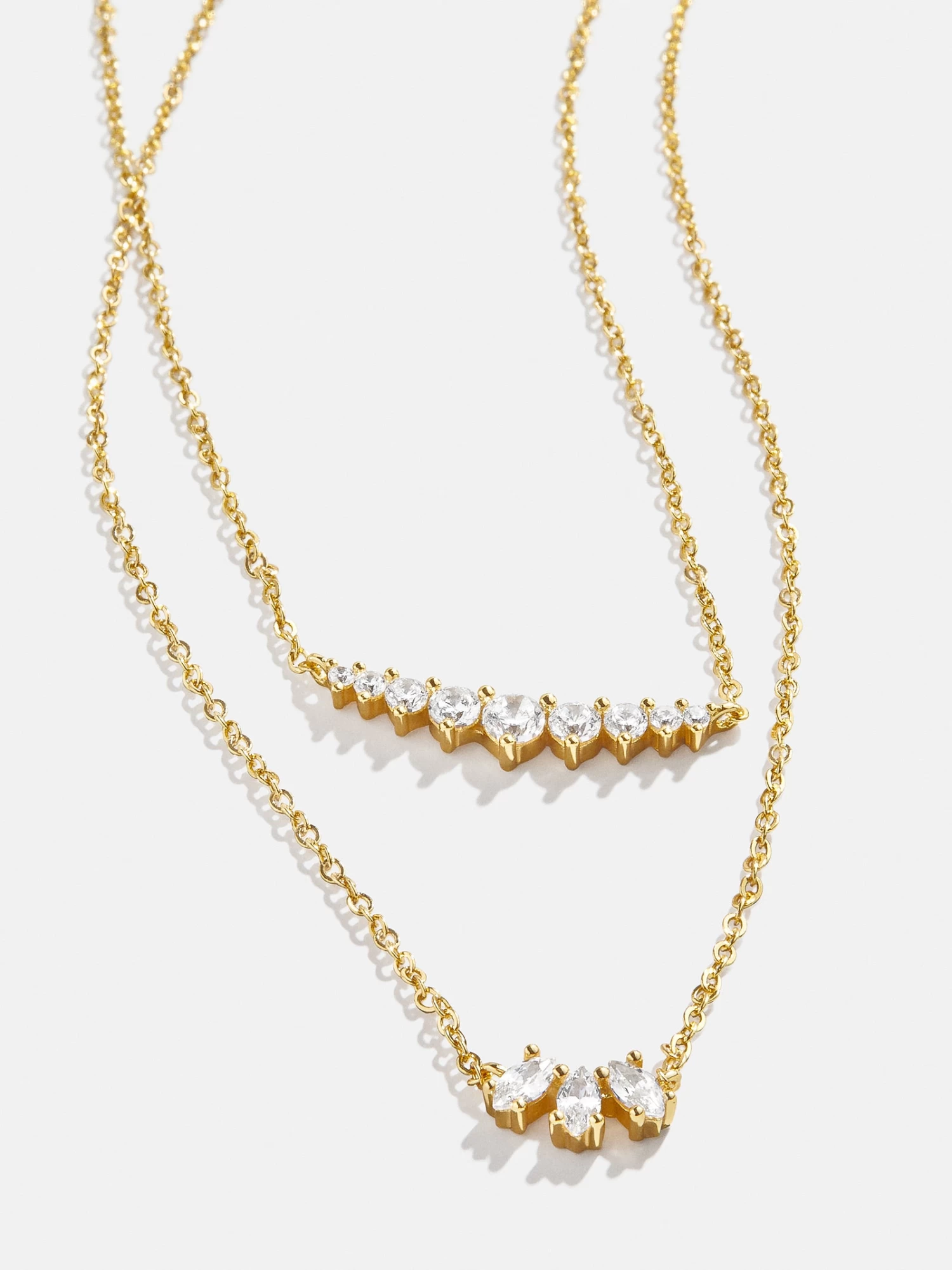 Danielle 18K Gold Layered Necklace - Gold 3 Danielle 18K Gold Layered Necklace - Gold